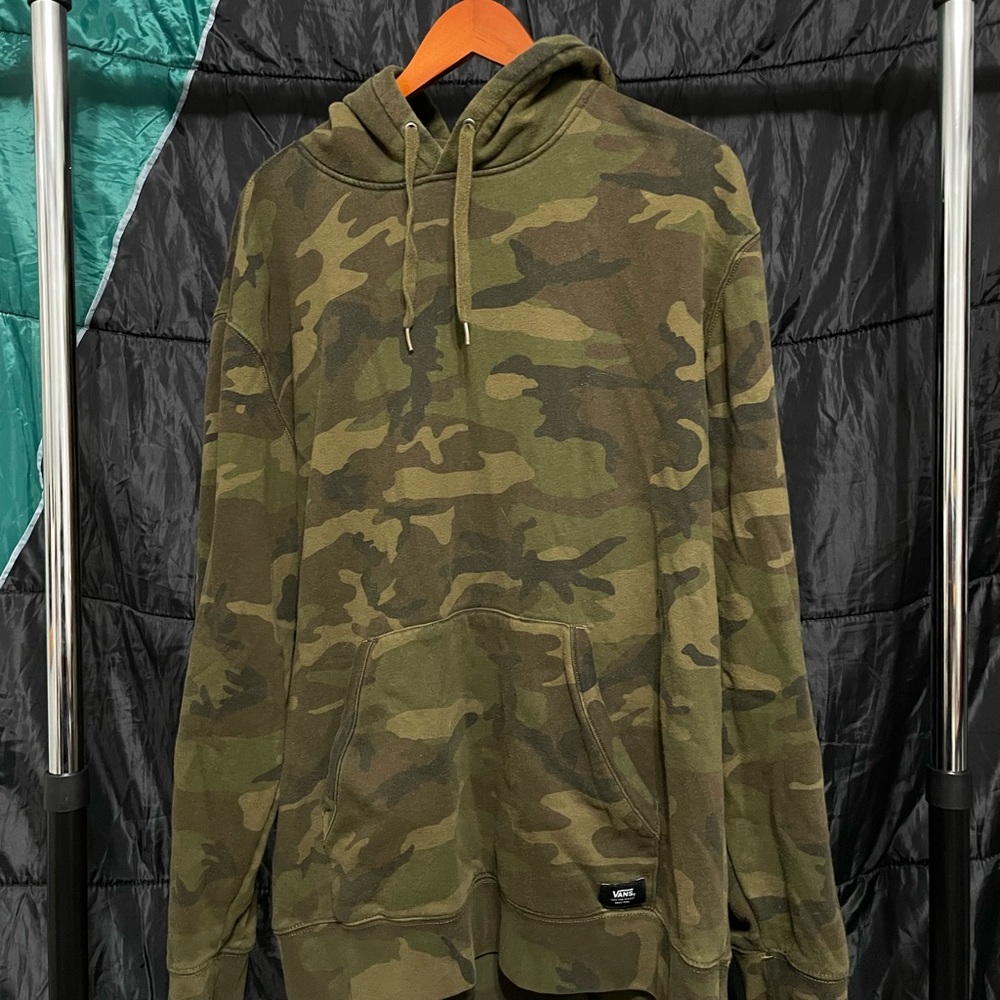 Vans Camo Hoodie XL